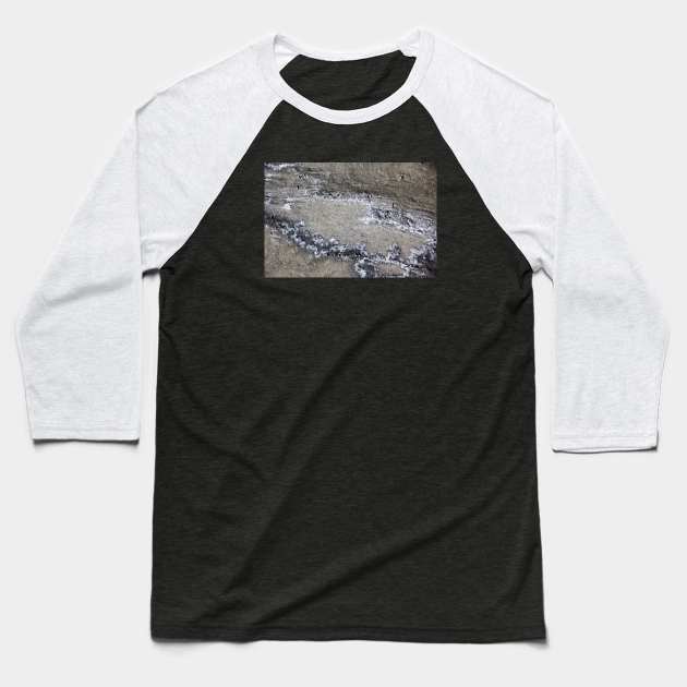 Seaside rock formation Baseball T-Shirt by textural